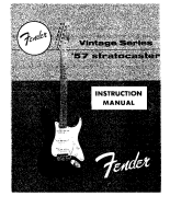 Fender 57-Stratocaster-VintageSeries-US1986 - Owners Manual
